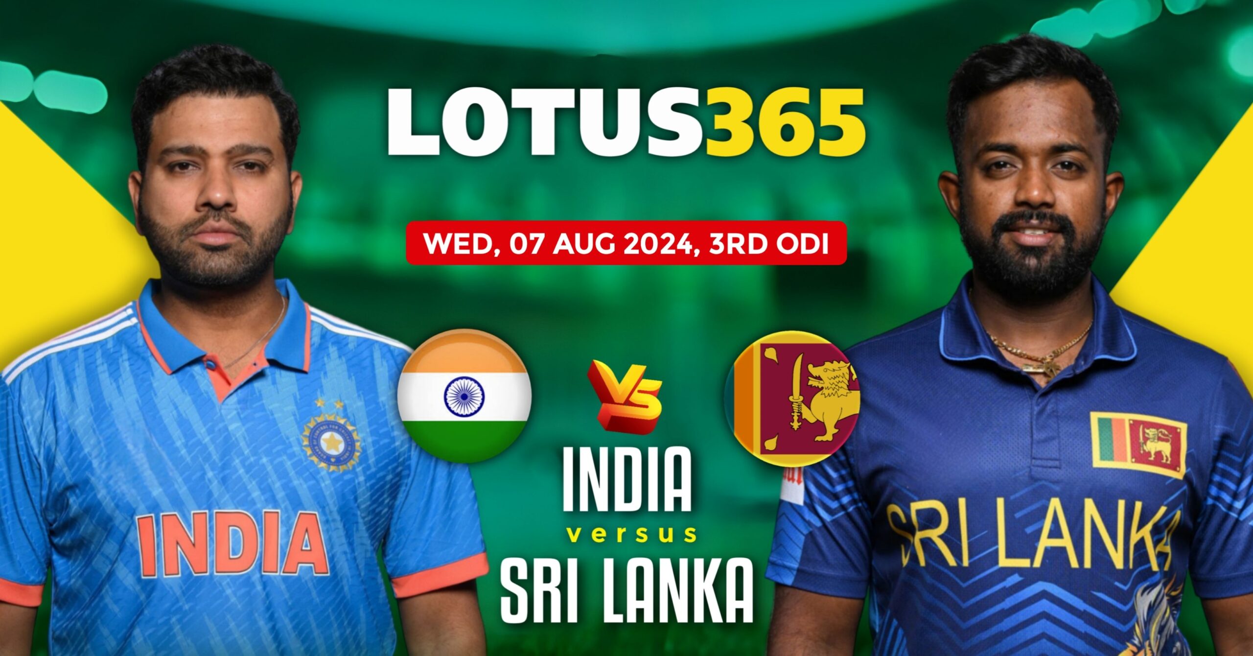 August 7, 2024 – India vs. Sri Lanka – Third ODI: Titans in a Conflict